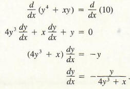 implicit differentiation calculator