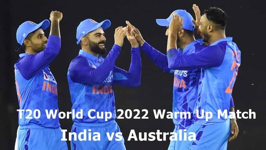 ind vs aus warm-up match 2022 scorecard