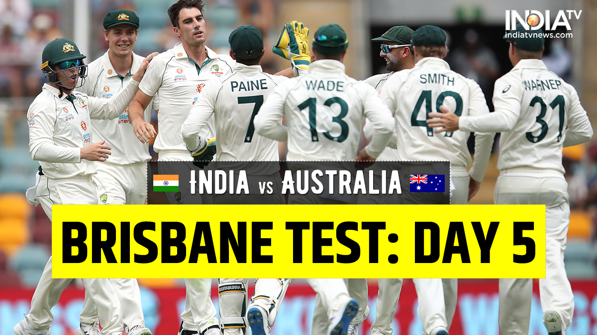 india vs australia 4th test 2021 live score