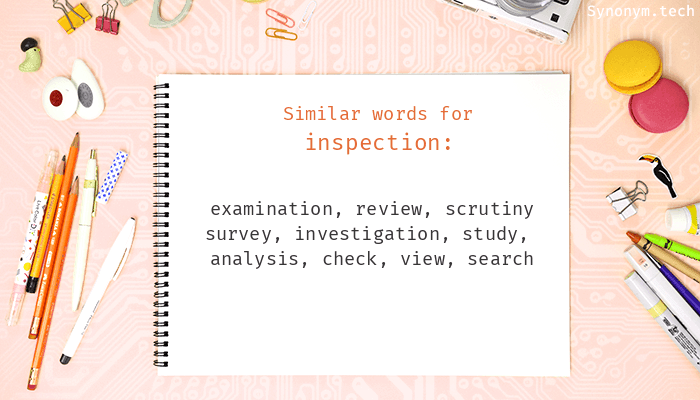 inspection synonym