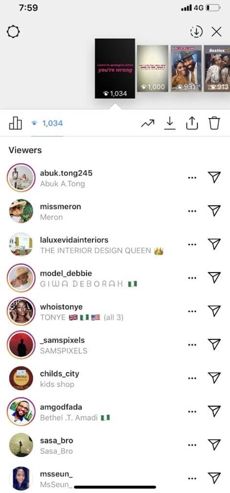 instagram story viewer greyed out