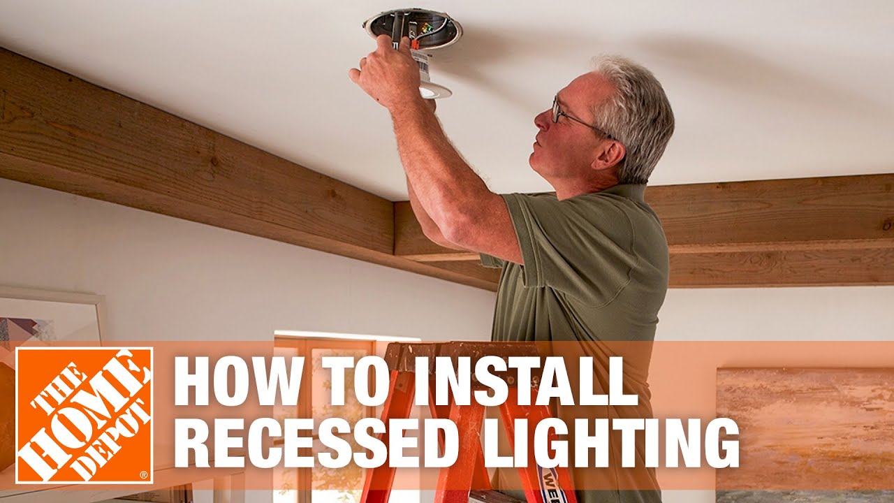installing recessed can lights
