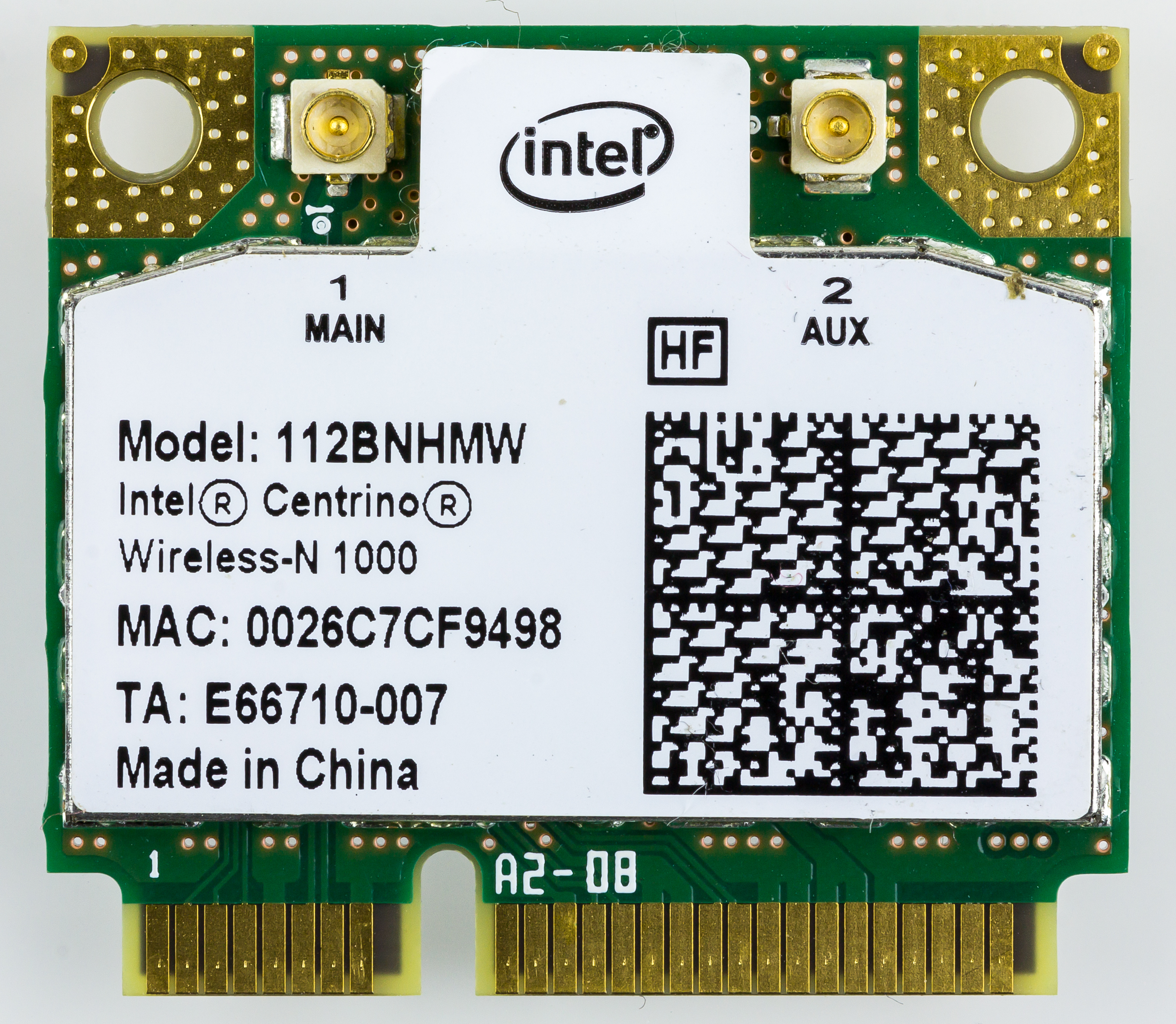 intel centrino wireless n 100