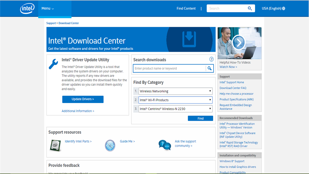 intel wireless n 2230 driver