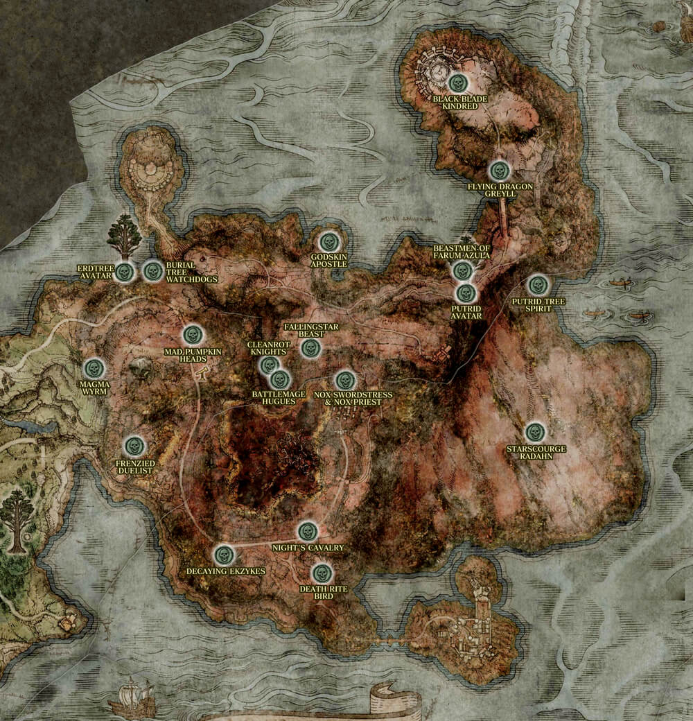 interactive map elden ring