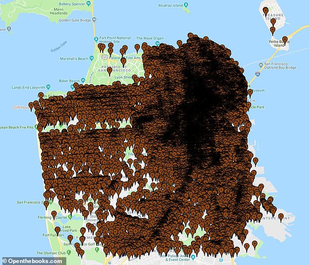 interactive poop map