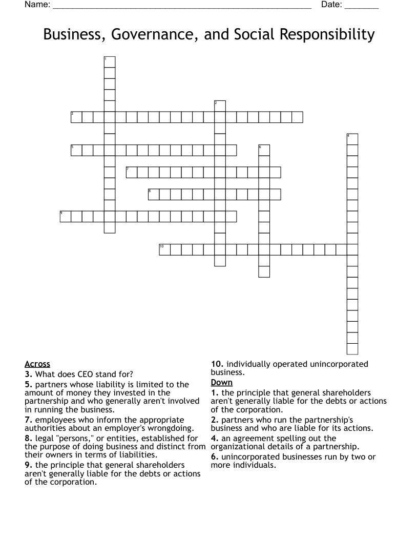 invests with responsibility crossword clue