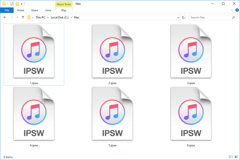 ipsw iphone