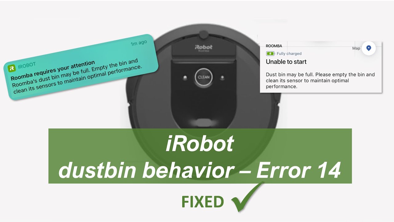 irobot error 14