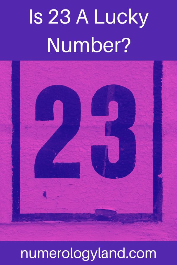 is 23 a lucky number