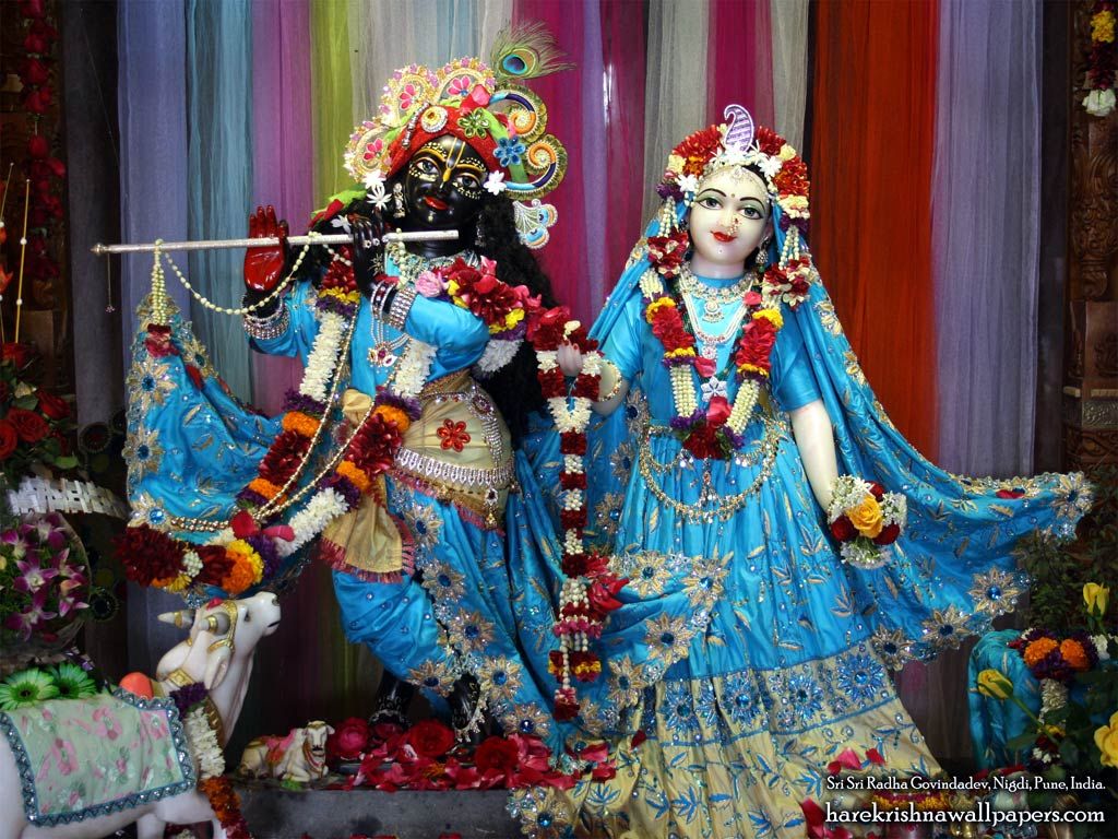 iskcon radha krishna wallpaper hd