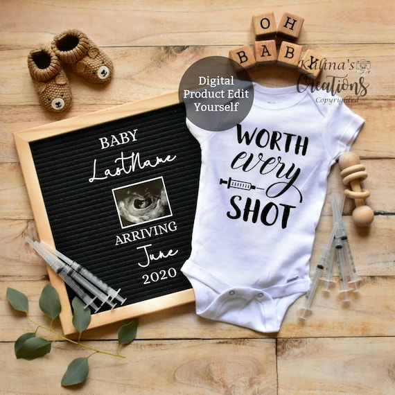 ivf pregnancy announcement