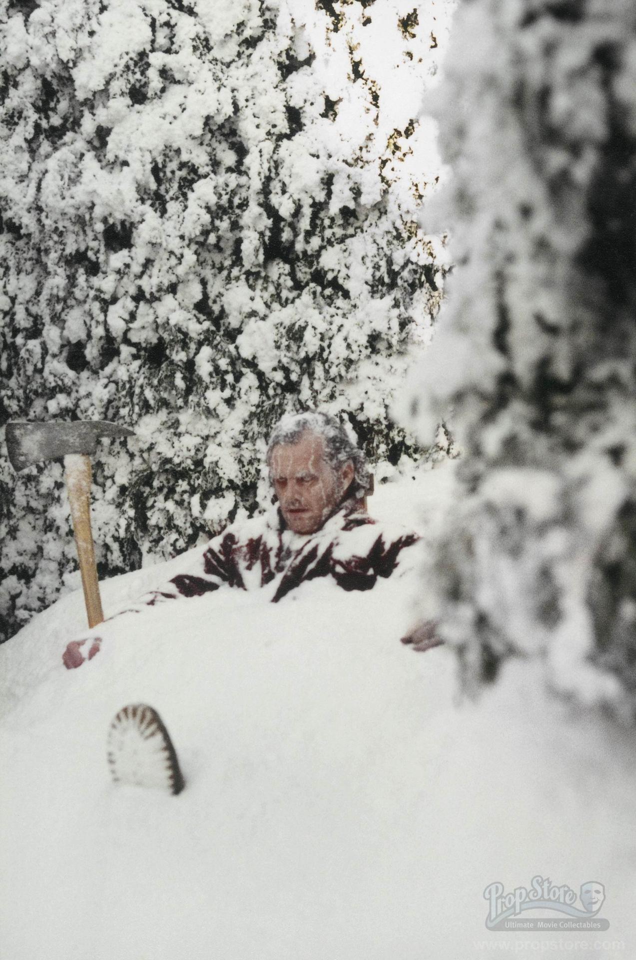 jack nicholson the shining freezing