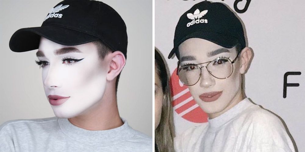 james charles meme face