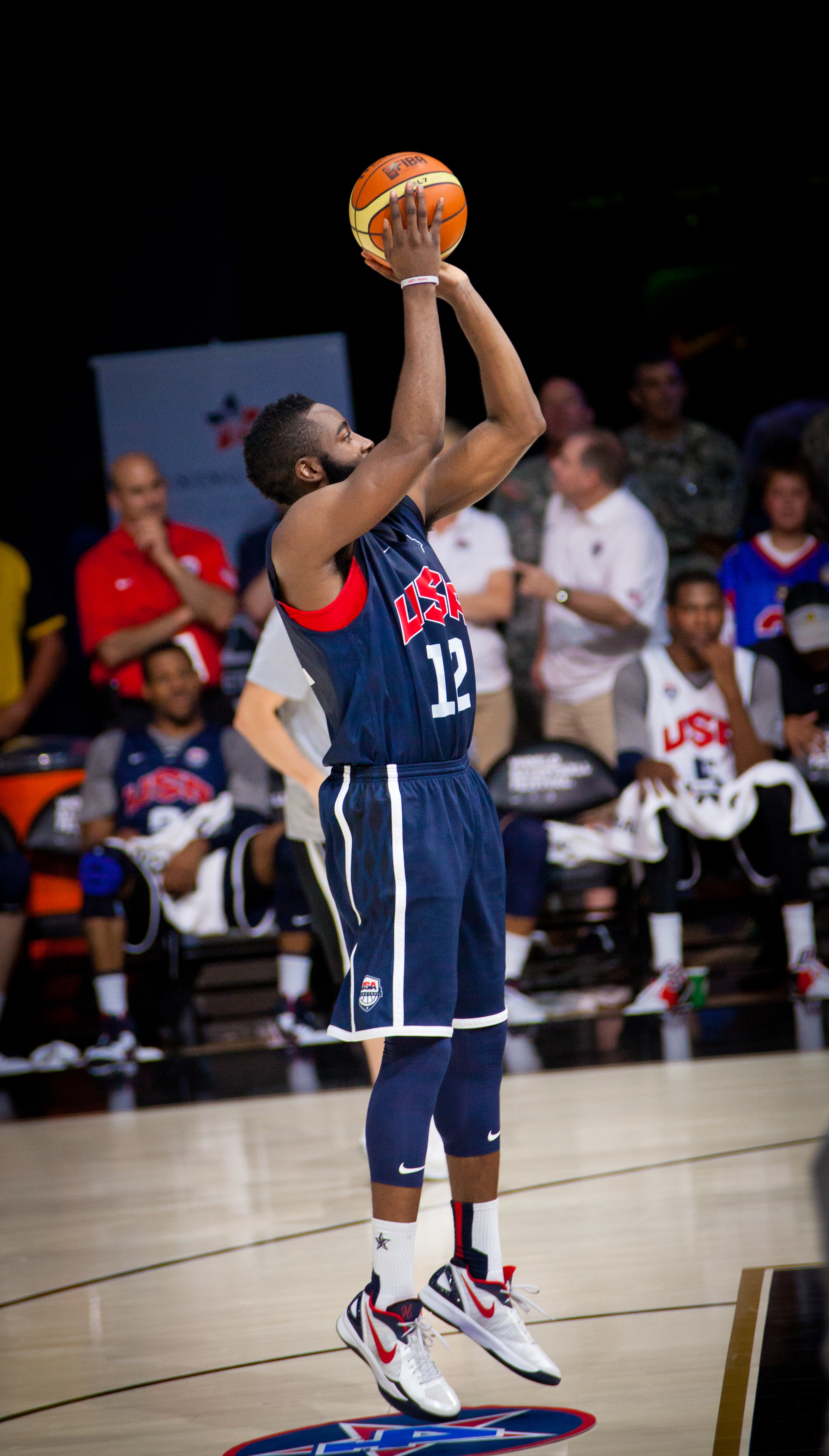 james harden vertical