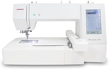 janome 400e embroidery machine