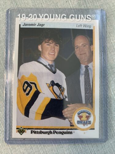 jaromir jagr rookie card worth