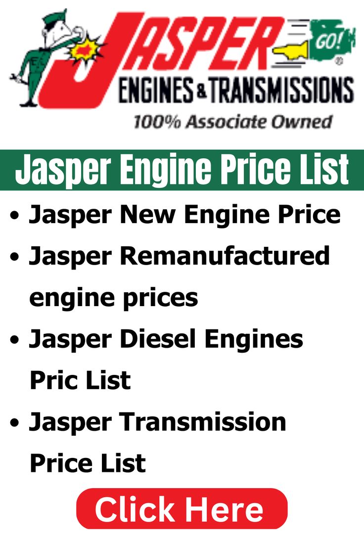 jasper motors prices