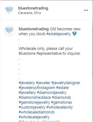 jewelry hashtags for instagram