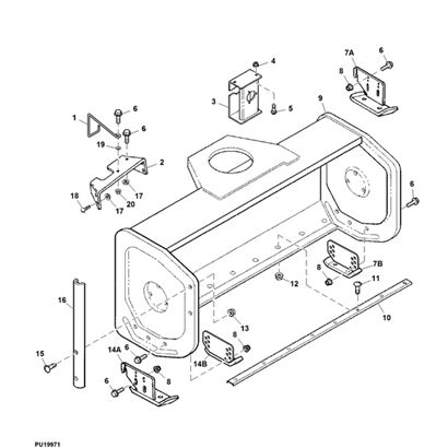 john deere snowblower parts