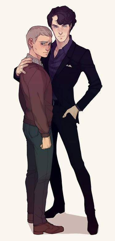 johnlock fanart