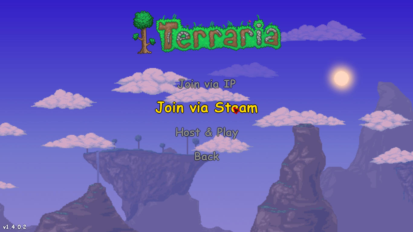 join via steam terraria not working