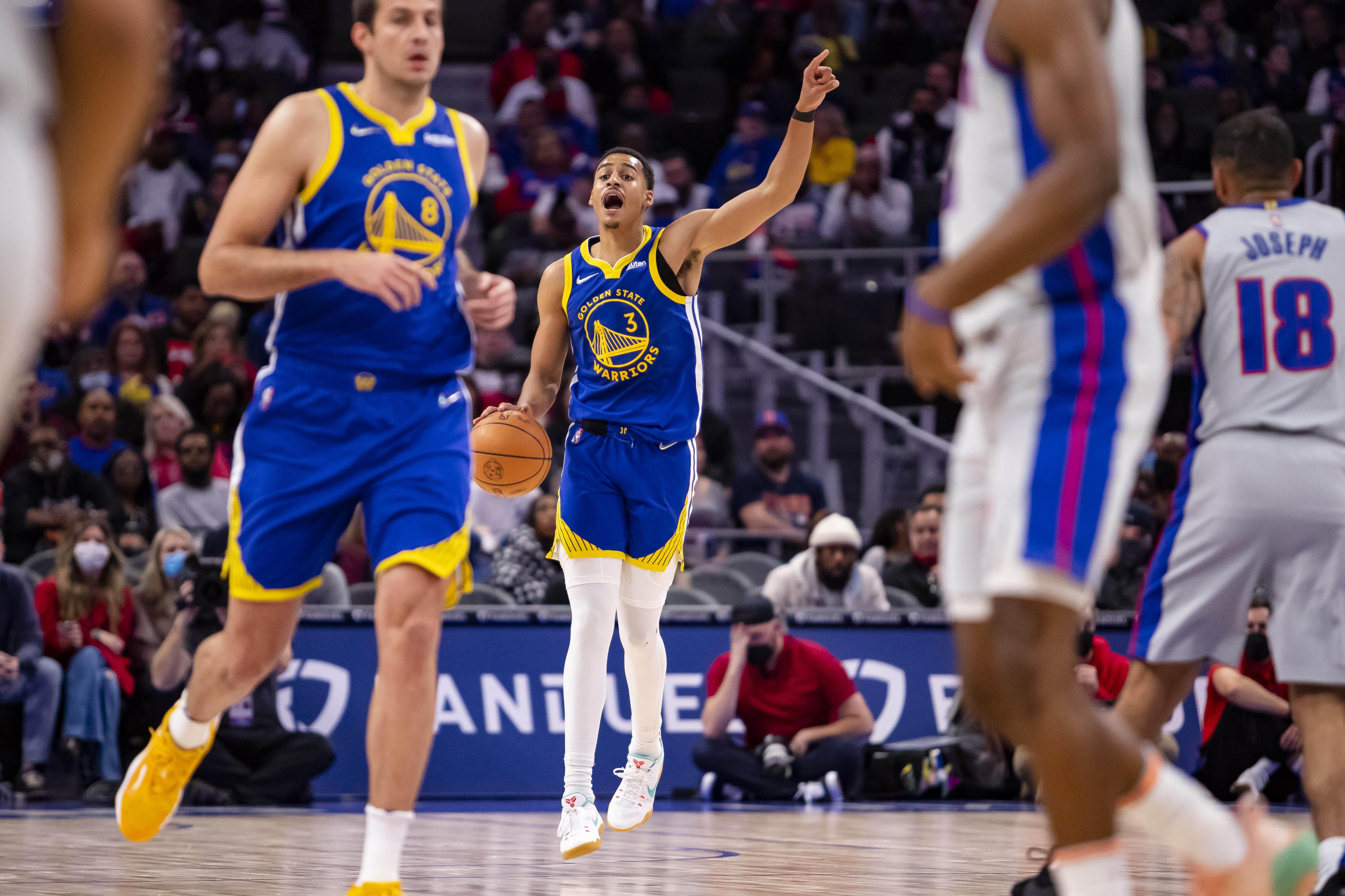 jordan poole vs golden state warriors