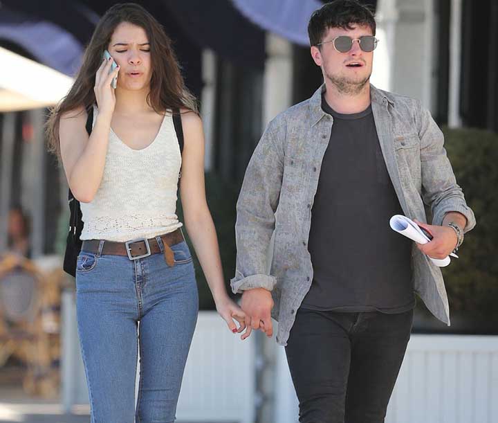 josh hutcherson y claudia traisac