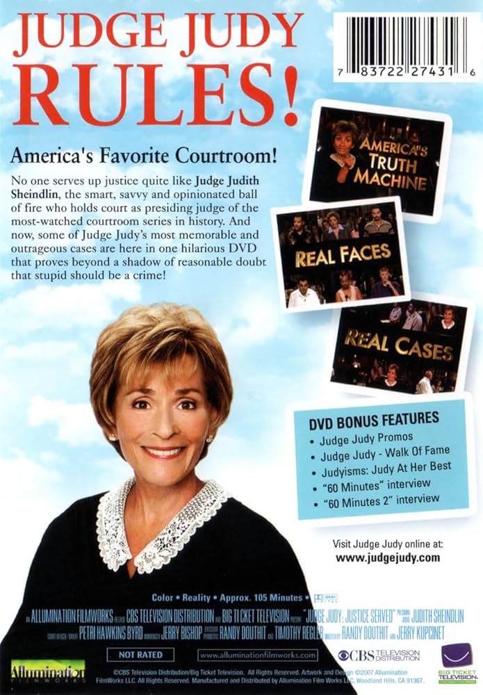 judge judy dvd