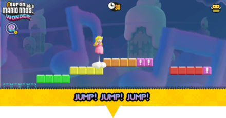 jump jump jump mario wonder