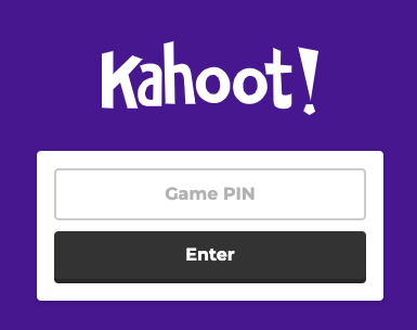 kahoot it pin code