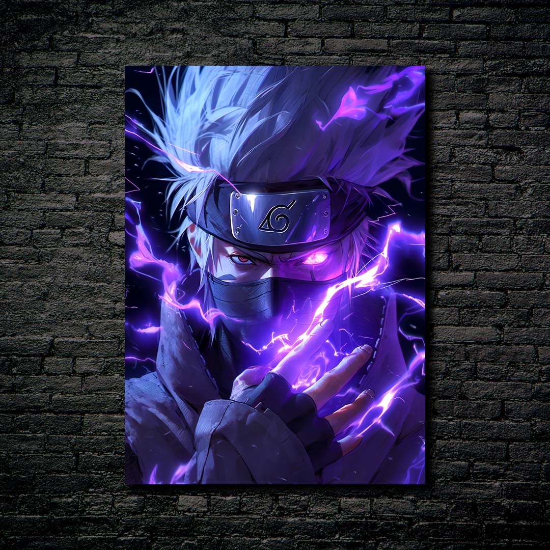 kakashi purple lightning