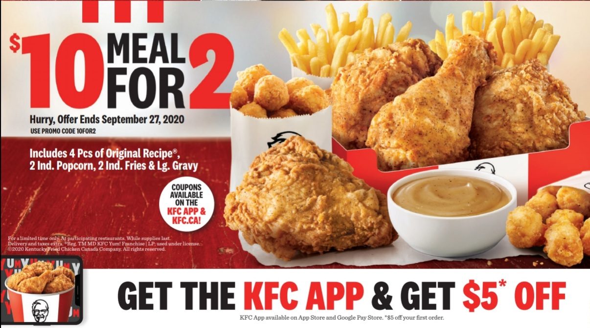 kfc $10 deal