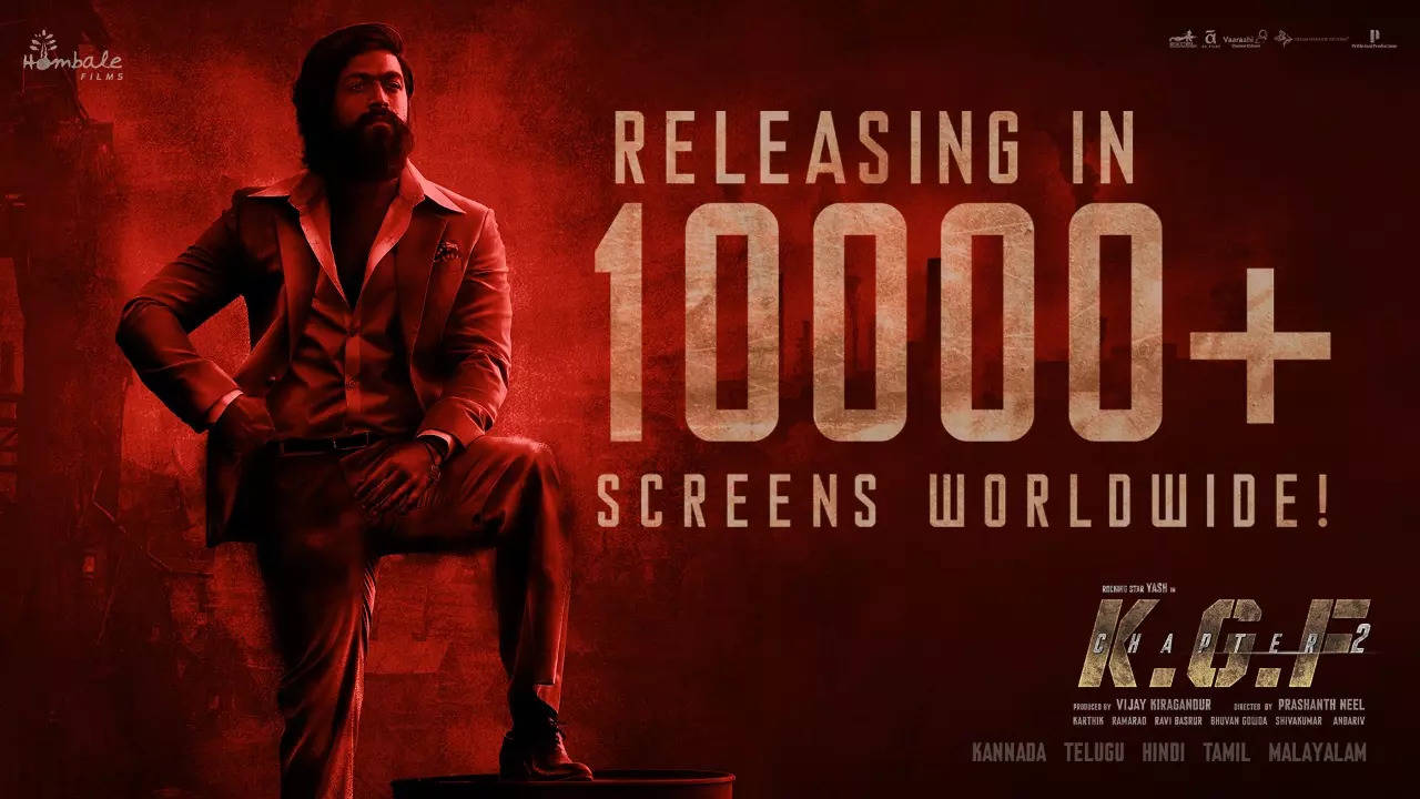 kgf 2 day 1 worldwide collection