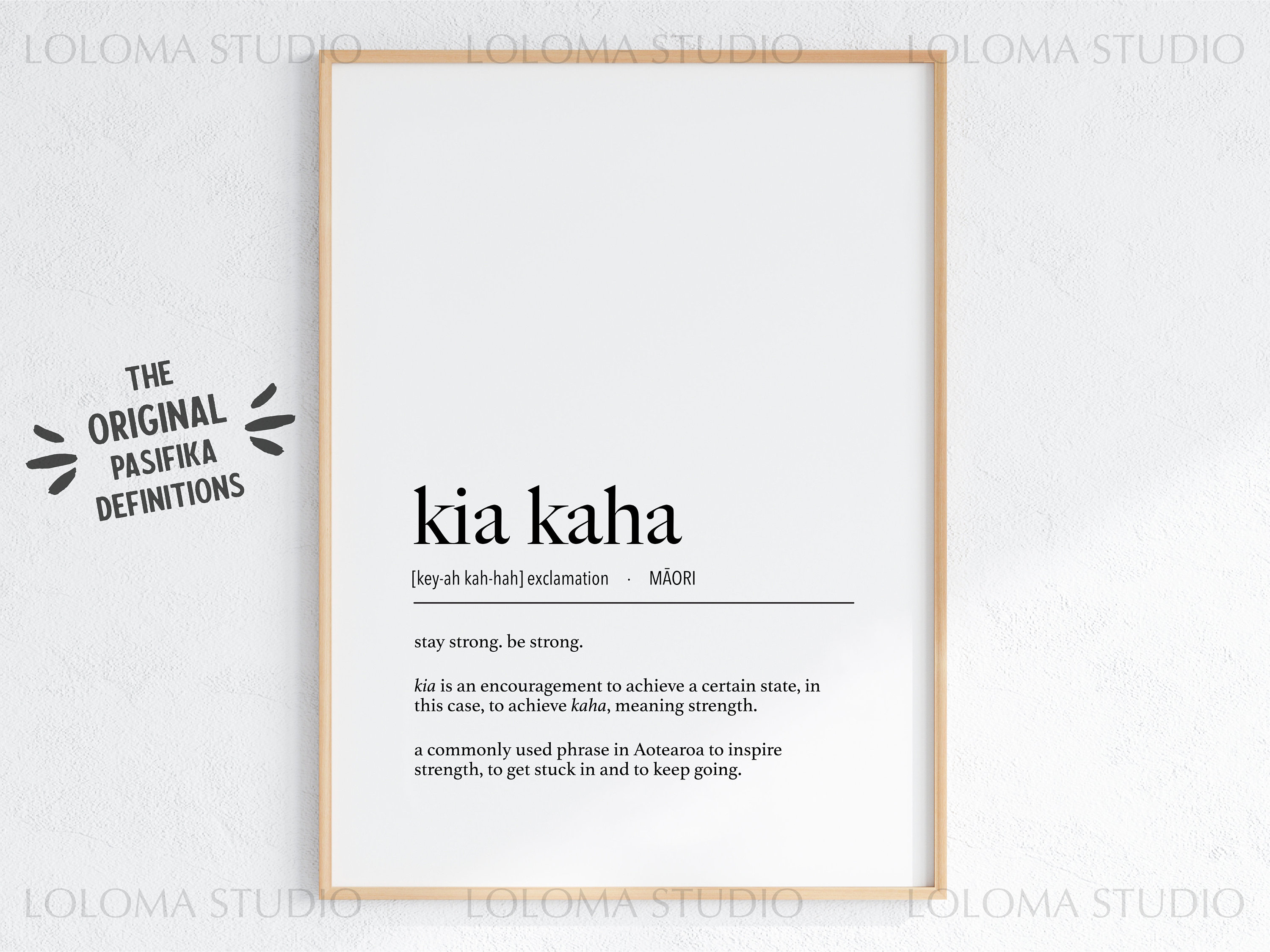 kia kaha translation