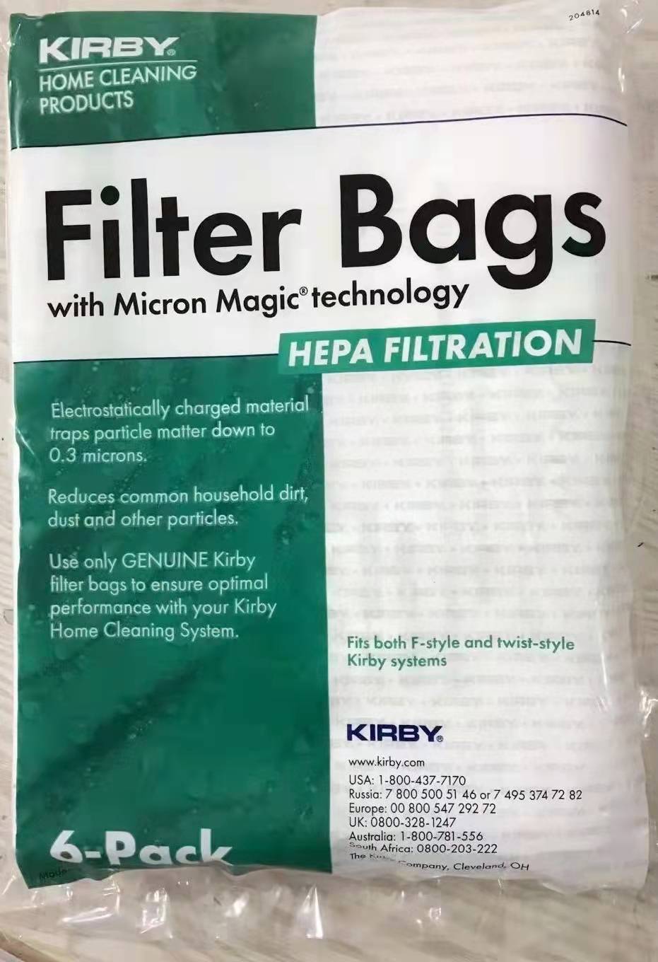 kirby vacuum cleaner bags