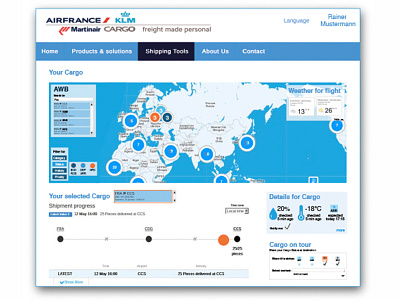 klm tracking