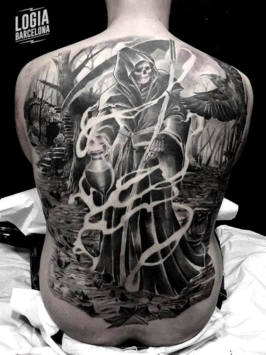 la santa muerte tatuajes