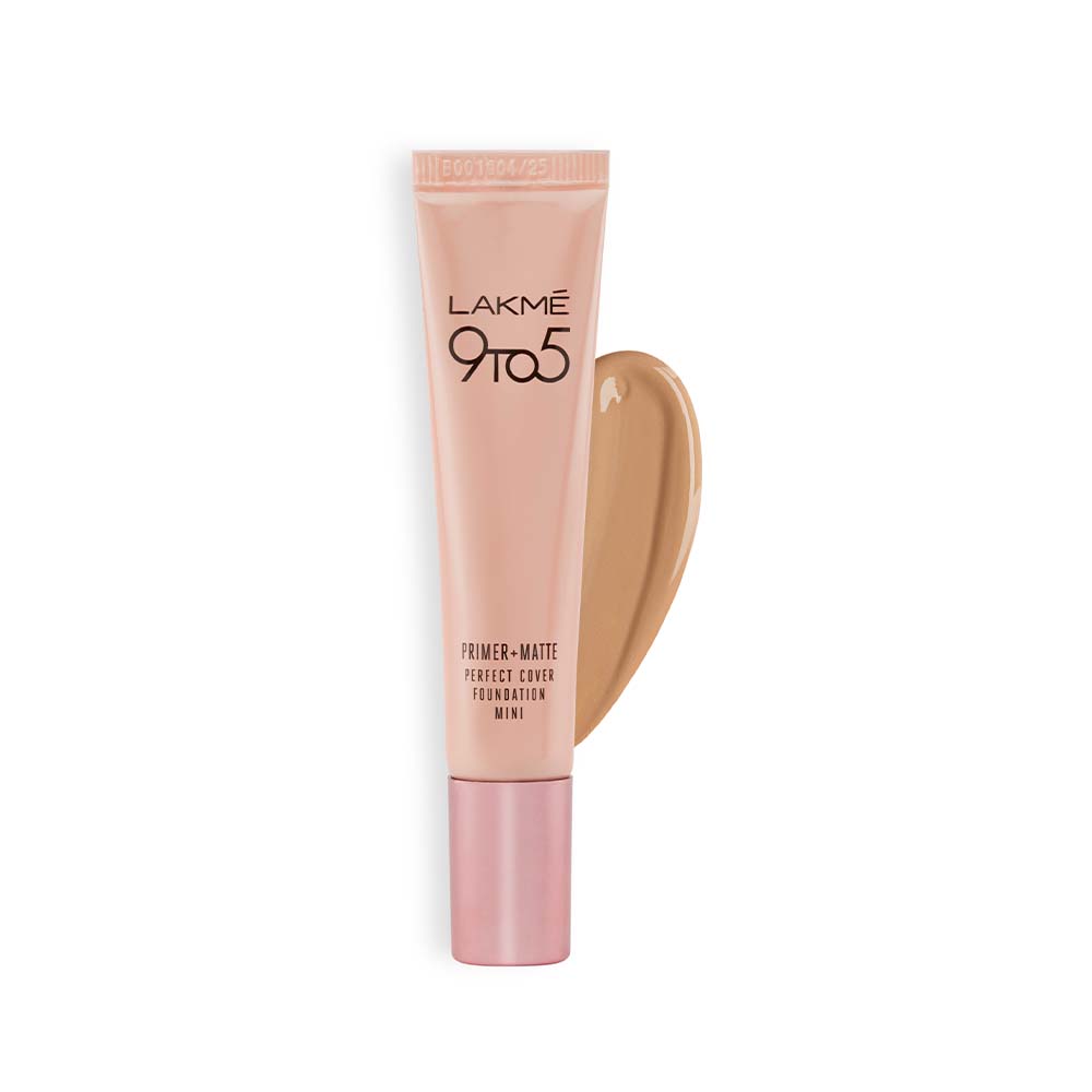 lakme 9 to 5 primer matte perfect cover foundation price