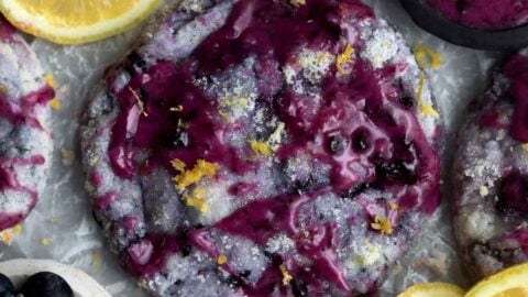 laneandgreyfare lemon blueberry cookies