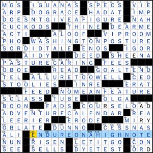 leap aside crossword