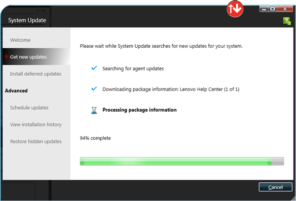 lenovo system update