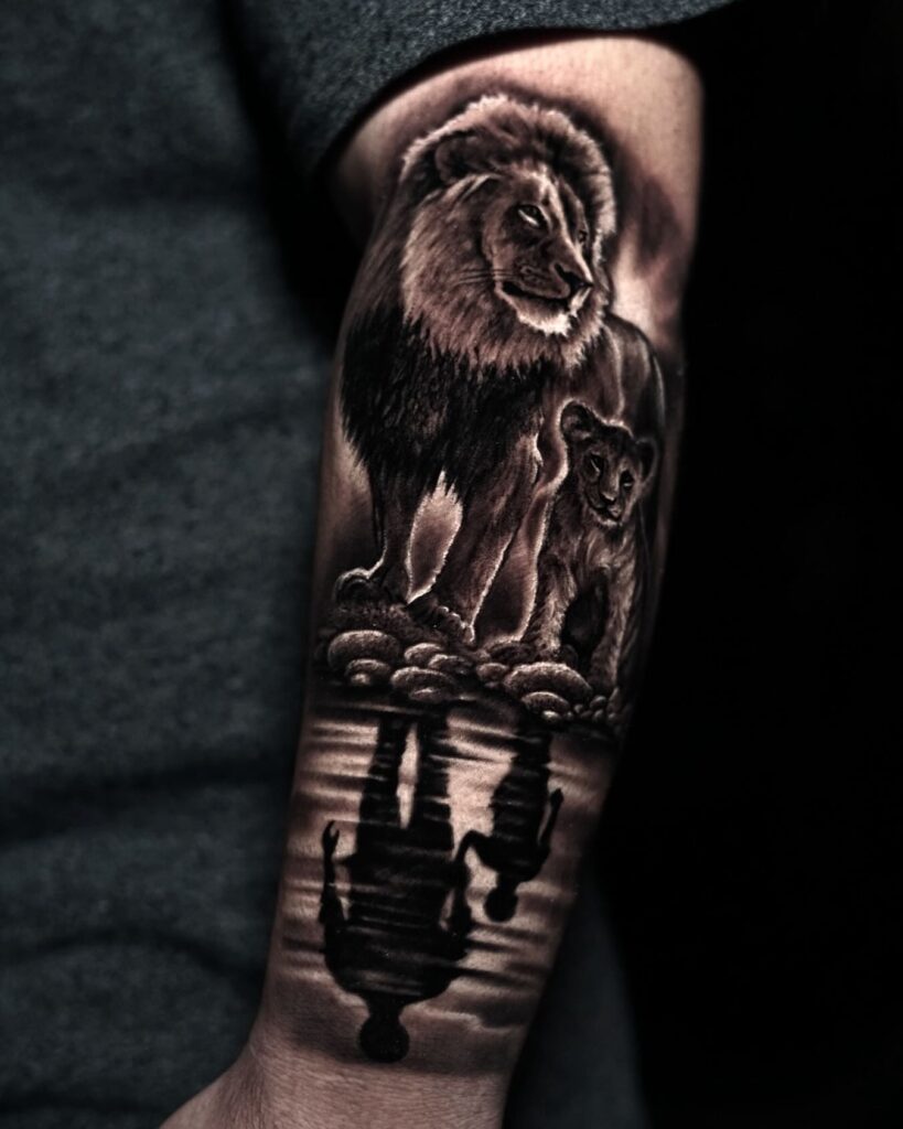 leones tatuajes