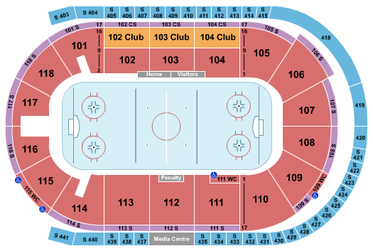 leons centre seating chart