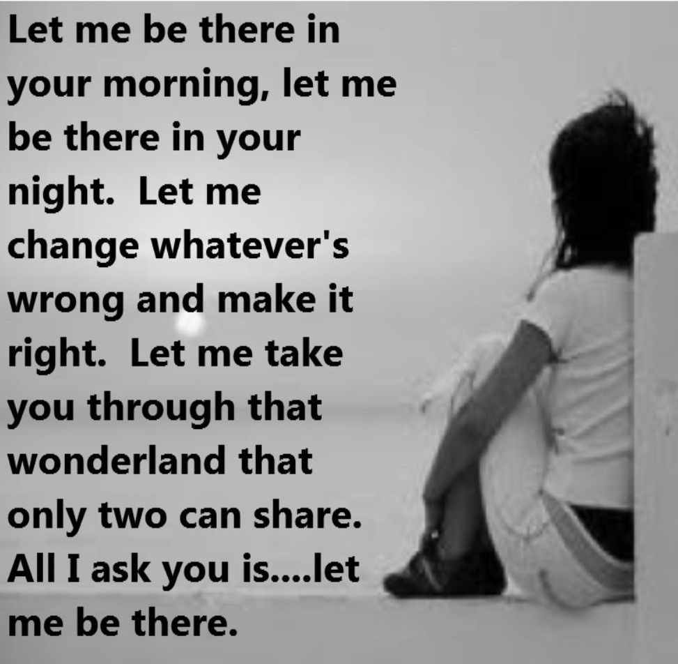 let me be there lyrics