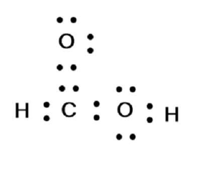 lewis diagram for hcooh