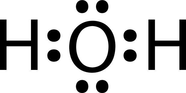 lewis dot diagram for h2o