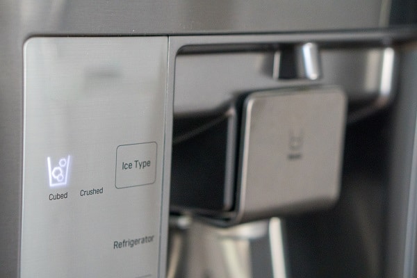 lg fridge not dispensing water