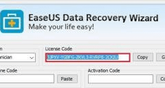 license code easeus data