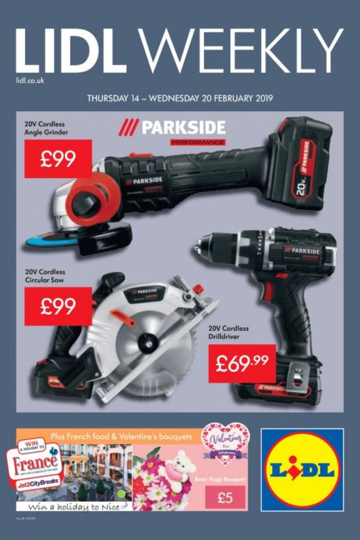 lidl tools parkside uk